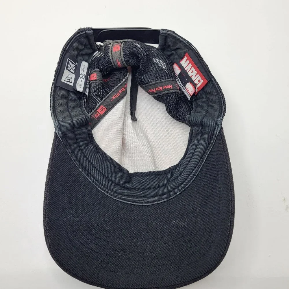 New Era Spider-Man Adjustable Hat Sinister Six Marvel Rhino Shocker Lizard Black